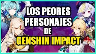The Worst Characters in Genshin Impact 2025