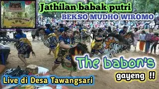 Jathilan Bekso Mudho Wiromo The Babon's, live di Desa Tawangsari