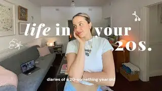 life in your 20s | girl's night out, dates, working hard & learning lessons 🍷🔒