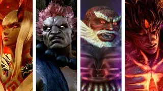 Tekken: All Bosses Intros/Win & Lose Poses (Tekken 1 to Tekken 7)