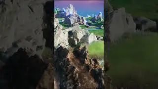 UE 5 - stylized environment art - Flowers and grass