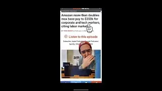 AMAZON ENGINEER SALARY INCREASE ($160,000 to 350,000) | 