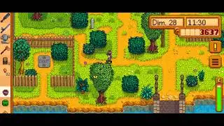Stardew valley mobile 1.5.6 Ep.25 dernière journée de la saison on fais du ménage