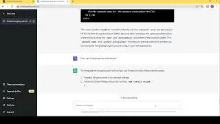 ChatGPT Create Shopping Cart 