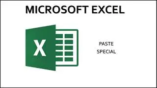 Become a Pro in Excel - Paste Special Option