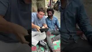 Homeless Man Reacts To Magic 😭