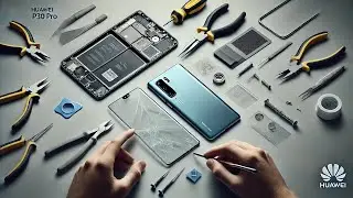 Ремонт Huawei P30 PRO. Замена заднего стекла
