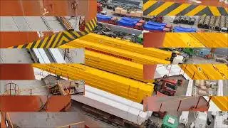 Cargo loading at Shanghai seaport|Shanghai,China| #shanghai #china #seaport #cargo #loading