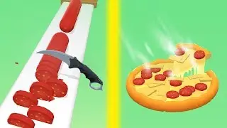 ВСЕ СКИНЫ и ДЕЛАЕМ ПИЦЦУ в игре Perfect Slices