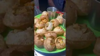 Modi kaka ni Panipuri 😍 #streetfood #shorts #youtubeshorts