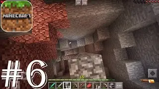 Minecraft: Pocket Edition - Gameplay Walkthrough Part 6 - Survival Cave Emerald  Blue Diamonds Death