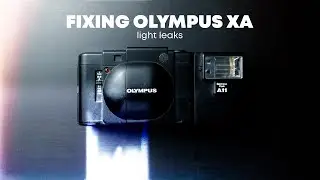 REPLACING the Light Seals on the OLYMPUS XA POINT & SHOOT