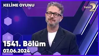 Kelime Oyunu 1541. Bölüm 07.06.2024 FULL BÖLÜM İZLE