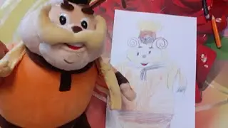 Рисуем ГЕНЕРАЛА ШЕР/ШЕРШУЛЯ/видео для детей/лунтик