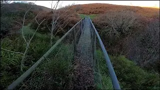 Crossing DANGEROUS Bridge in WILD Highlands - SCOTLAND