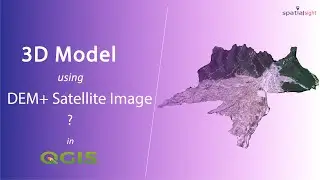 How to make a  3D model in QGIS?