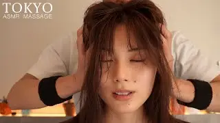 ASMR Get a deep sleep with a Haarwasser head massage