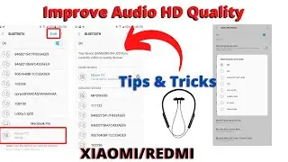 How to Improve Bluetooth Audio Quality in redmi Mobiles | Bluetooth audio codec not connected