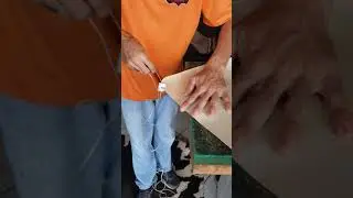 Como tirar tentos no couro cru com ferramenta simples