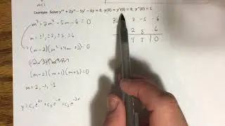 4.3 - Homogeneous Linear Equations with Constant Coefficients (Part 3)