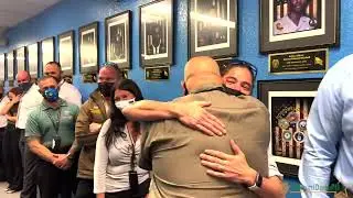 Detective Elio Garcia Retiring