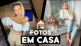 How to take PHOTOS at HOME: Poses and tricks for taking photos alone at home! | Layla Monteiro