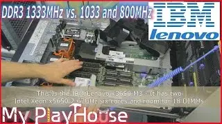 High Speed Server RAM DDR3 1333MHz vs. 1066 and 800MHz - 371