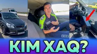 Радарчи ГАИ Бобурга дуч келдим! КИМ ХАҚ? Отабек Машрапов