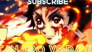 Demon Slayer Season 2 Tanjiro vs Daki
