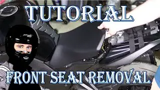 Kawasaki Ninja 1000SX - How to Remove and Install the Front Seat