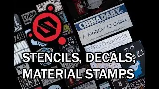 Stencils, Decals, and Material Stamps in Substance Painter