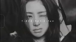 le sserafim - 1-800-hot-n-fun (slowed + reverb)