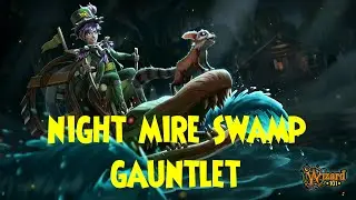 Wizard101:  NIGHT MIRE SWAMP GAUNTLET INFO AND GAUNTLET CRAFTING ⚠️SPRING 2023 TEST REALM⚠️