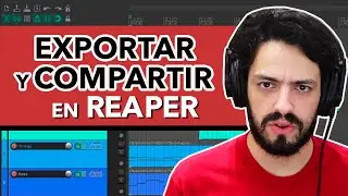 Cómo exportar y compartir proyectos en REAPER