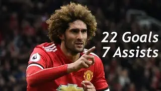 Marouane Fellaini / 22 Goals and 7 Assists for Manchester United