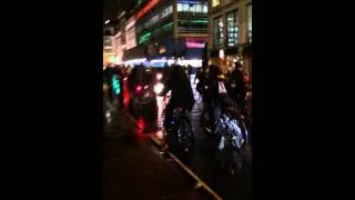 Critical mass bicycle ride