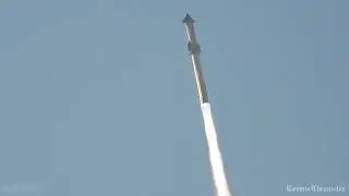 Starship - druga izstrelitev v polni konfiguraciji Starship + booster, 18.11. 2023 #spacex #starship
