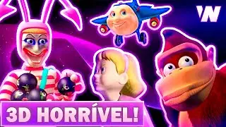 Desenhos 3D que ENVELHECERAM MAL / Piores CGI (Parte 2) 👎🤮