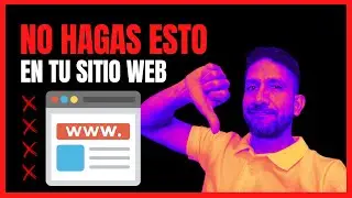 ❌¡No cambies esto en tu sitio web!