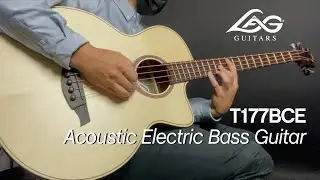 Lâg Guitars T177BCE Acoustic Electric Bass Guitar