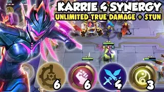 HYPER KARRIE 4 SYNERGY RATU TRUE DAMAGE COUNTER EVA 3 WRESTLER | MAGIC CHESS MOBILE LEGENDS