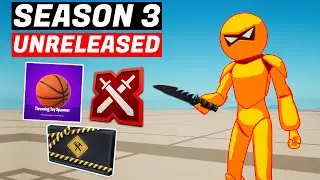THE UNRELEASED ITEMS FOR SEASON 3 [Melee Manager, Toy Spawner & more]