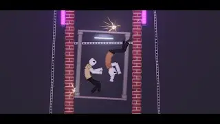 The Falling Death Elevator In People Playground (2)