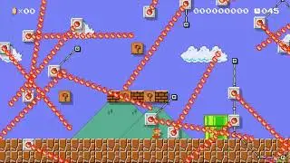 Hardest Mario Maker 2 Level Completed (Original Clip)