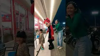joget viral bereng badut 🤡😅, siapa yg takut badut komen 😢, 