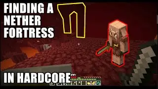 Entering the Nether, Finding Debris, and Trading Piglins - Minecraft Hardcore 1.19.2