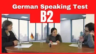 German-speaking Test Level B2, Mündliche Prüfung telc B2, 2023