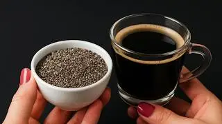 Mix chia seeds with coffee to lose weight and burn fat!