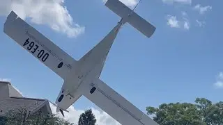 PLANE CRASH YOU HAVE TO SEE TO BELIEVE!