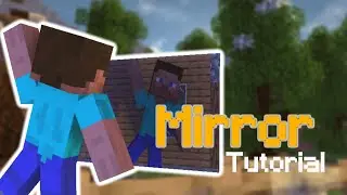 How to make a mirror in Mine-imator in just 1 minute!!! - Tutorial